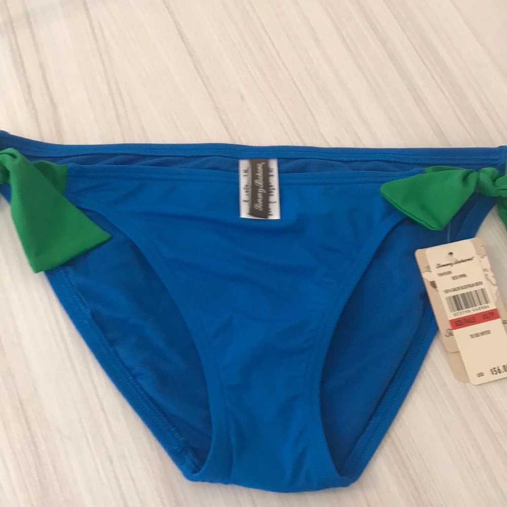 Tommy Bahama bikini bottoms deck piping hipster